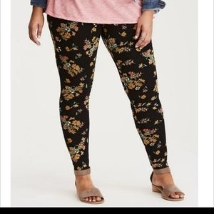 Torrid floral high rise Leggings
